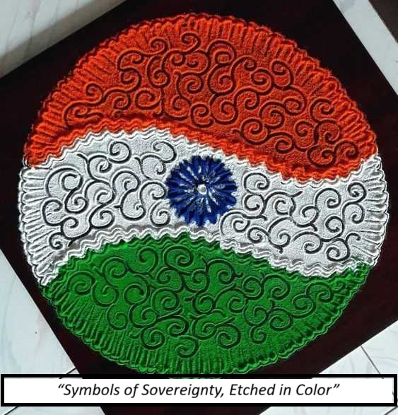 15 August Rangoli Designs: Patriotic & Tricolor Art Ideas for Independence Day 2025