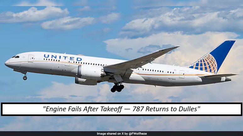 Boeing 787 Declares “Mayday” After Engine Failure Post Takeoff from Washington