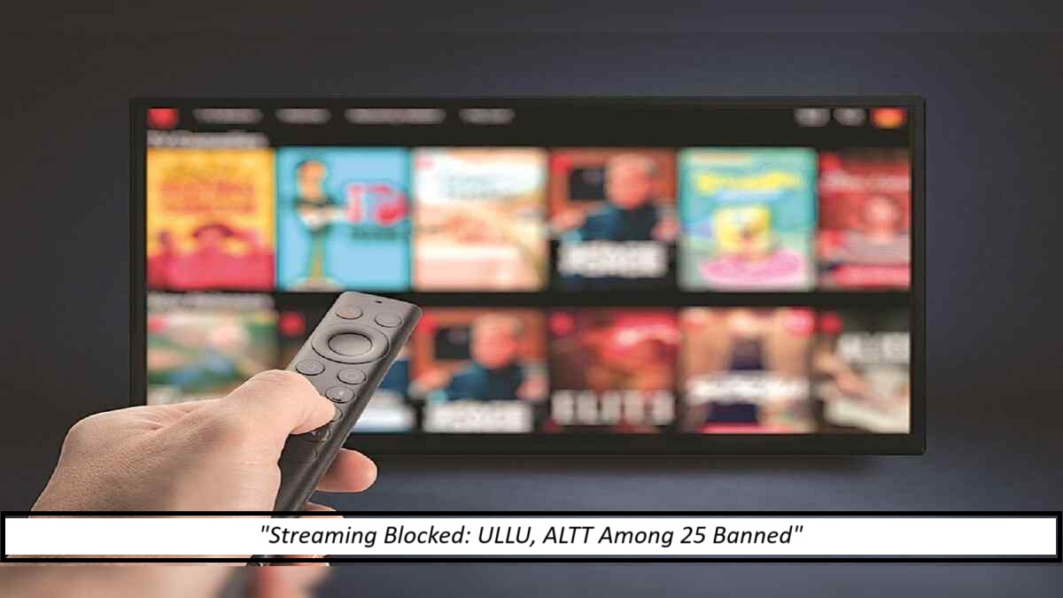 Centre Bans Ullu, ALTT, Desiflix and 22 Other OTT Platforms Over Obscene Content: Information Ministry Takes Action