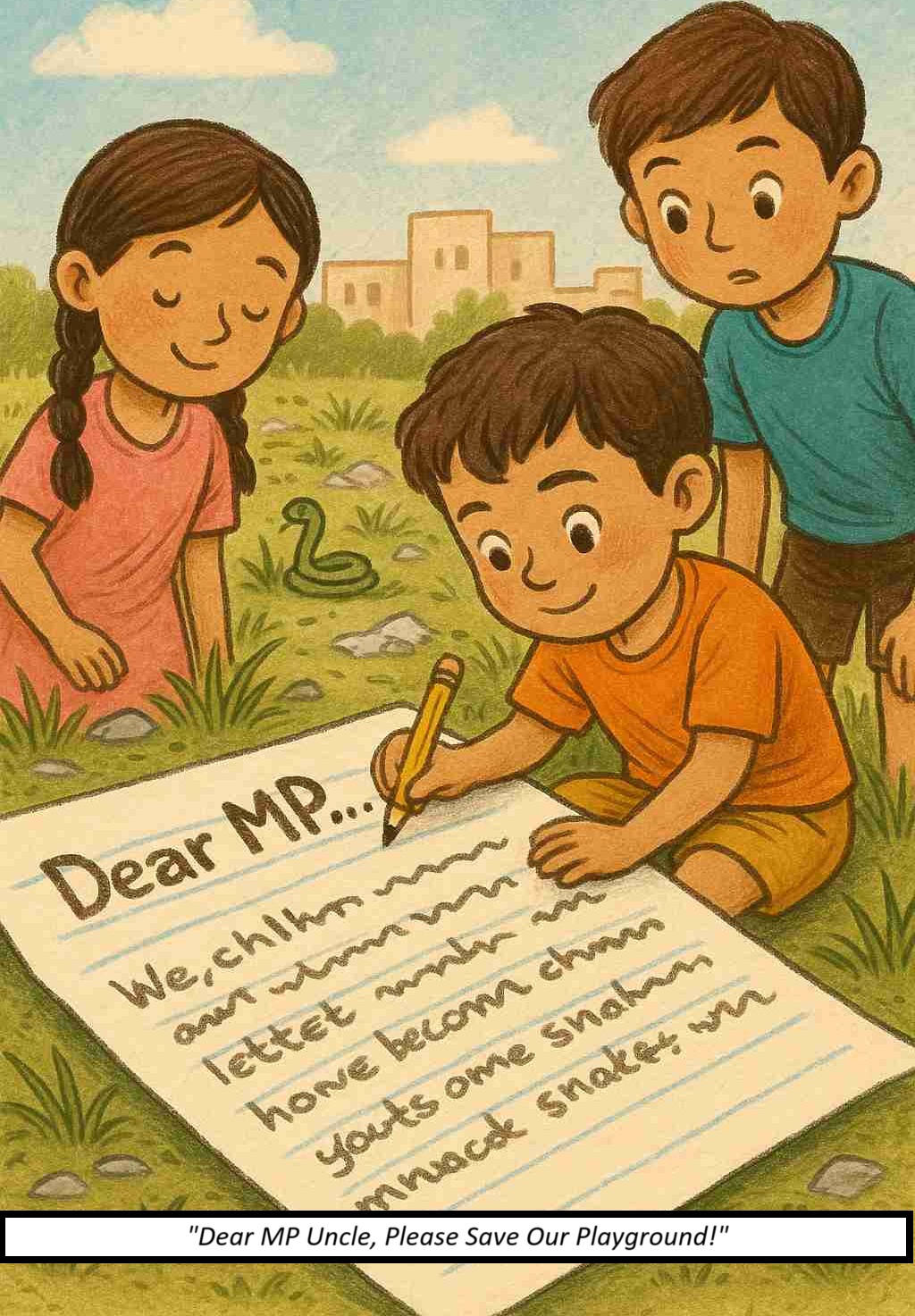 Children’s Plea to Clean Playground in Aligarh Goes Viral, Reaches MP Imran Masood