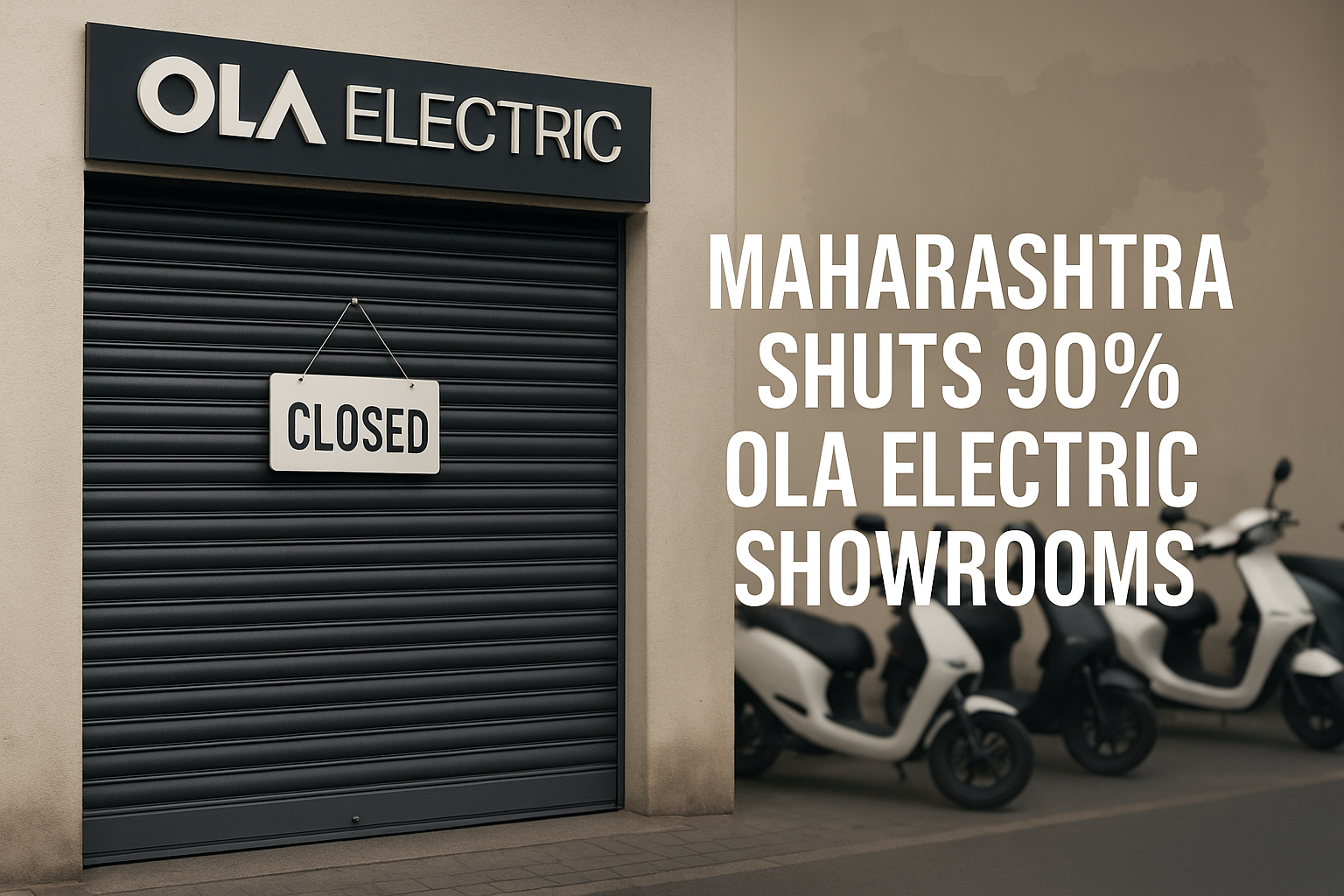 Ola Electric to Shut Down 90% of Its Outlets in Maharashtra, a Key Market for Scooter Sales