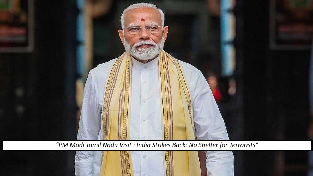 Operation Sindoor: A Message to the World – No Safe Haven for Terrorists, Says PM Modi