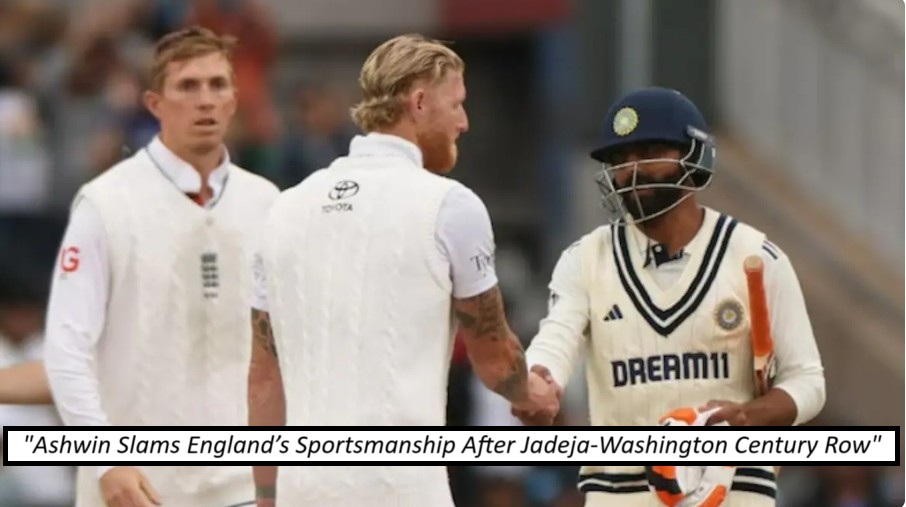 R Ashwin Slams England's 'Double Standards' Over Handshake Controversy In 4th Test