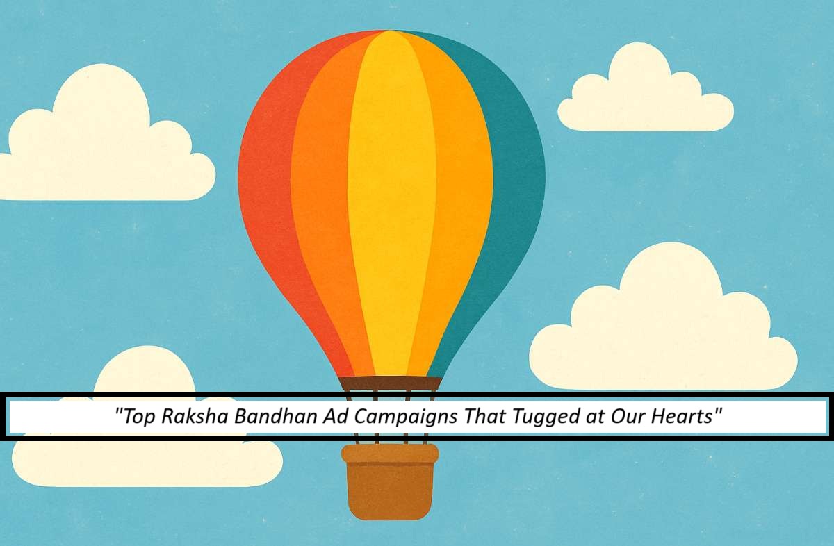 Still image from a Raksha Bandhan ad showing a sister tying Rakhi on her brother’s wrist