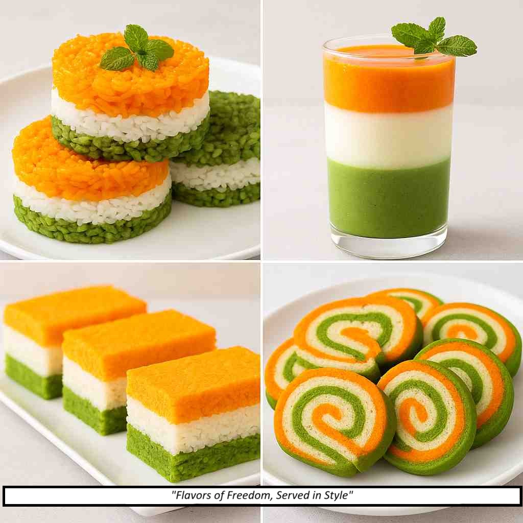 Tricolor Food Ideas for Independence Day Celebrations