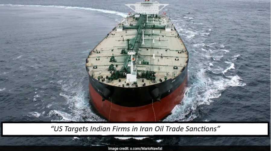 US Sanctions 6 Indian Companies for Buying Oil from Iran