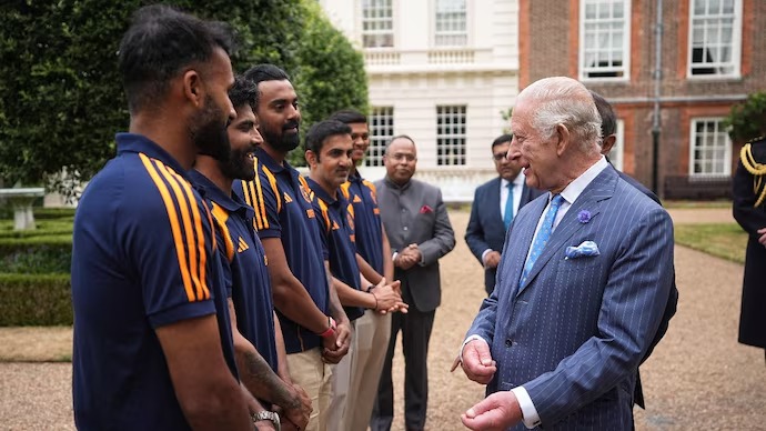 King Charles meets Team India, asks about Akash Deep’s sister’s illness