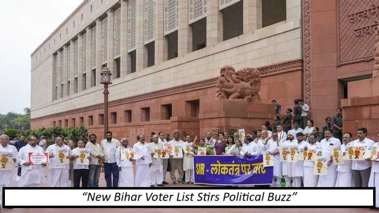 Bihar Draft Voter List to Be Released at 3 PM; Opposition Seeks Parliament Discussion