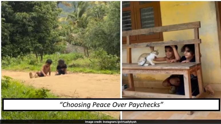 Couple Quits High-Paying Jobs in Singapore to Embrace Simpler Life in India