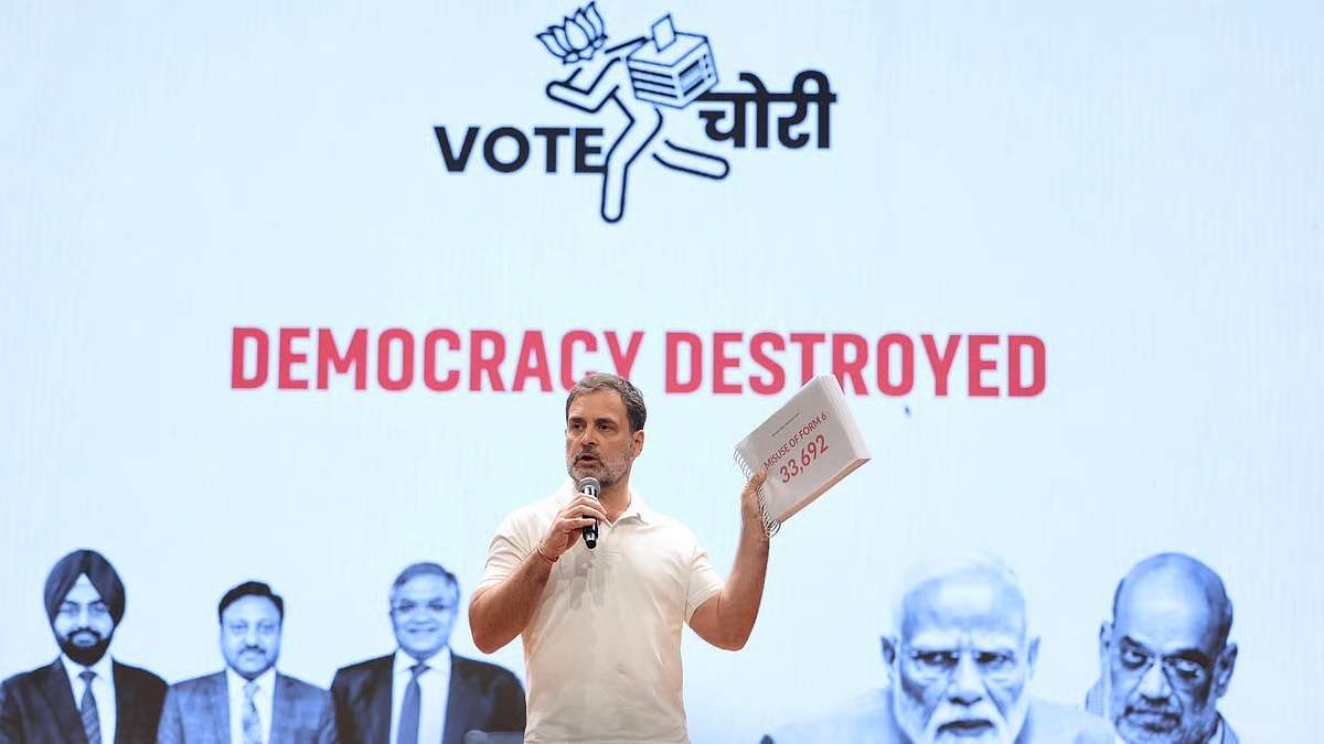 Election Commission Slams Rahul Gandhi Over “Vote Chori” Remark