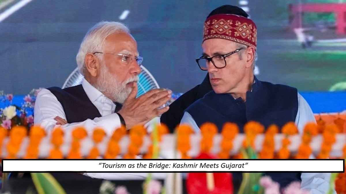 PM Modi Applauds Omar Abdullah’s Gujarat Visit—Tourism & Unity Take Center Stage