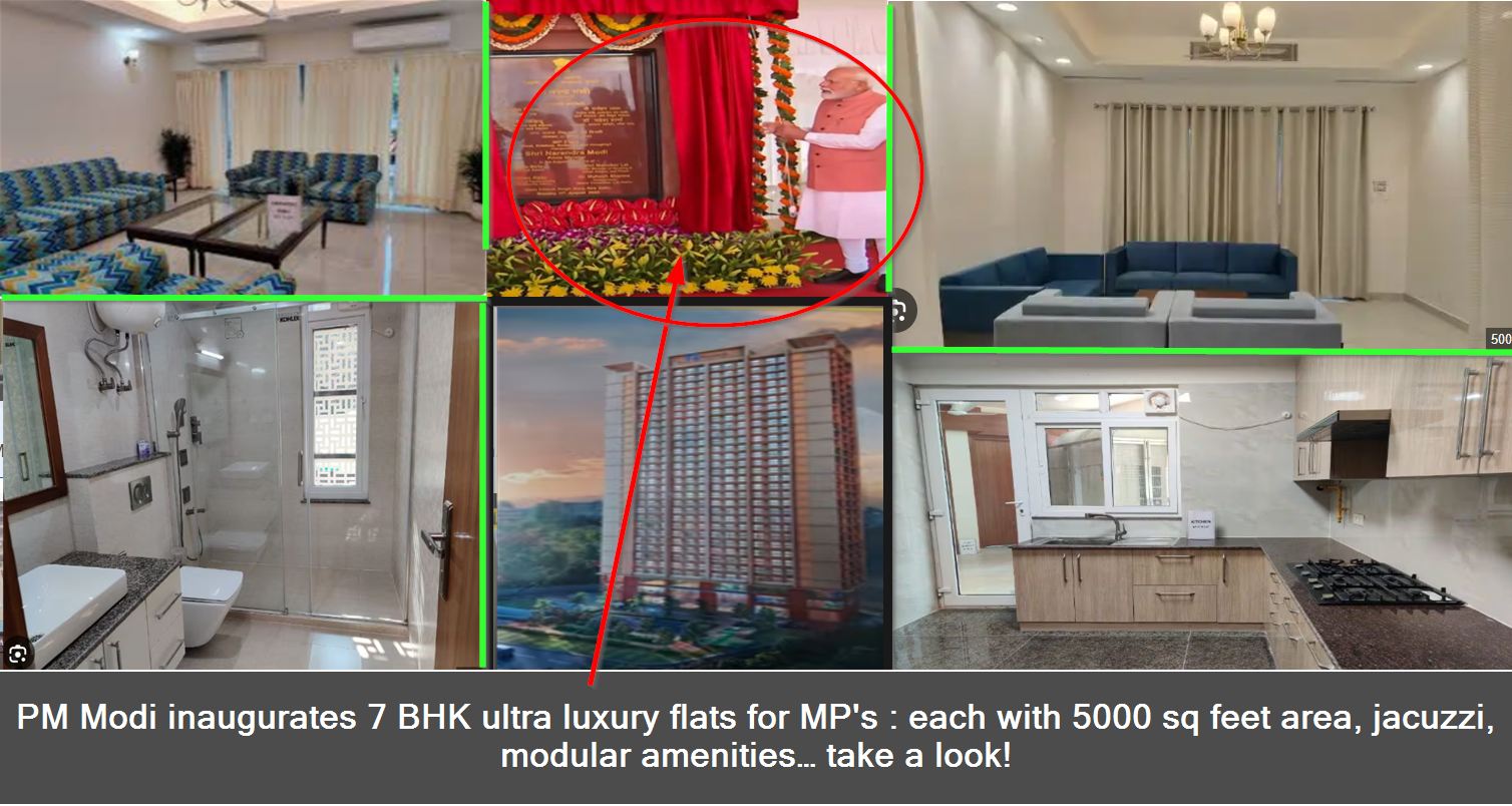 C:\Users\ismat\Videos\Downloads\PM Modi inaugurates 7 BHK ultra luxury flats for MP's
