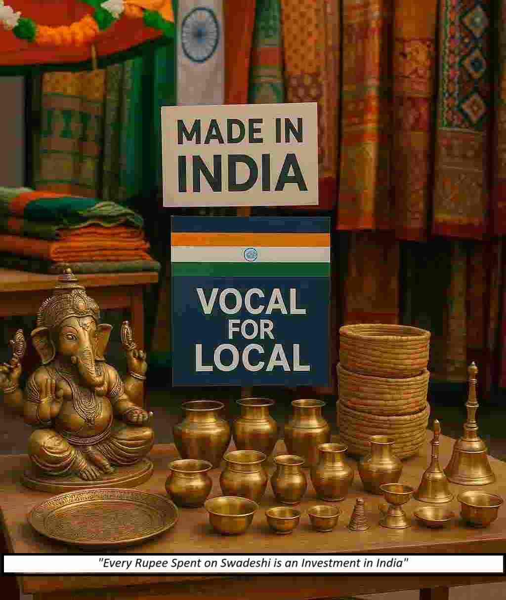 PM Modi Urges 'Swadeshi' Push Amid US Tariff Hike on Indian Exports