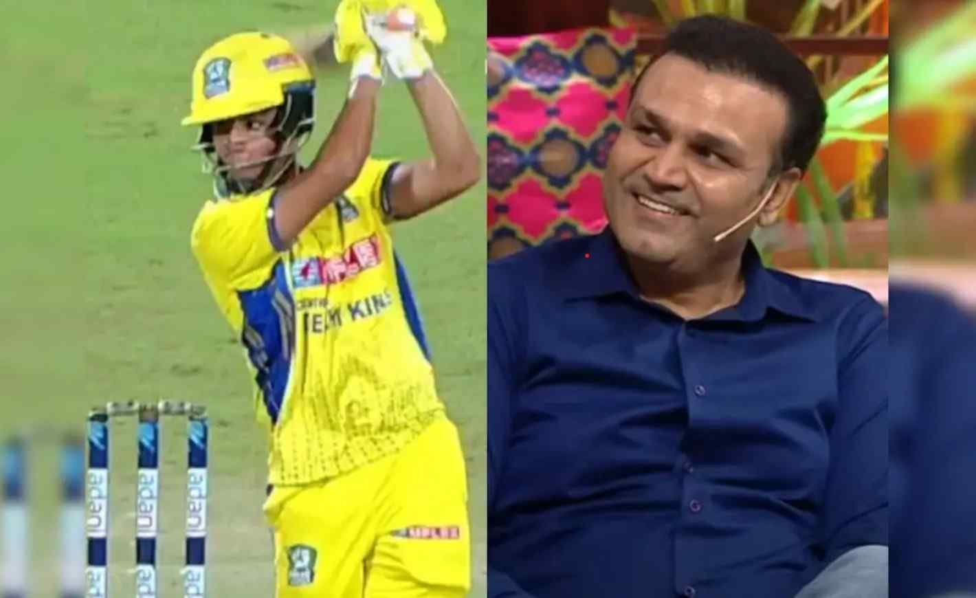 Aryavir Sehwag, Son of Virender Sehwag, Stuns India Star with Powerful Fours in Delhi Premier League, Video Goes Viral