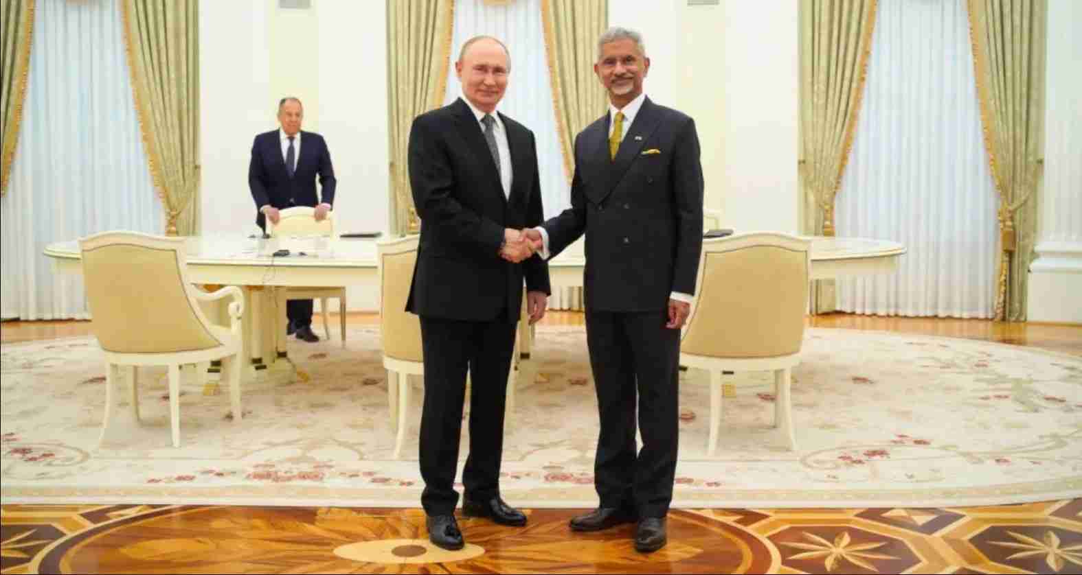 S Jaishankar Meets Russian President Vladimir Putin in Moscow Amid Growing India-Russia Trade Talks