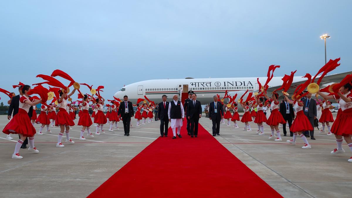 PM Modi in China After 7 Years, Set to Meet Xi Jinping Tomorrow at SCO Summit