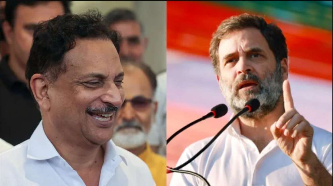 VIDEO: Rahul Gandhi’s “Uncommon Handshake” With BJP’s Rajiv Pratap Rudy After Constitution Club Win