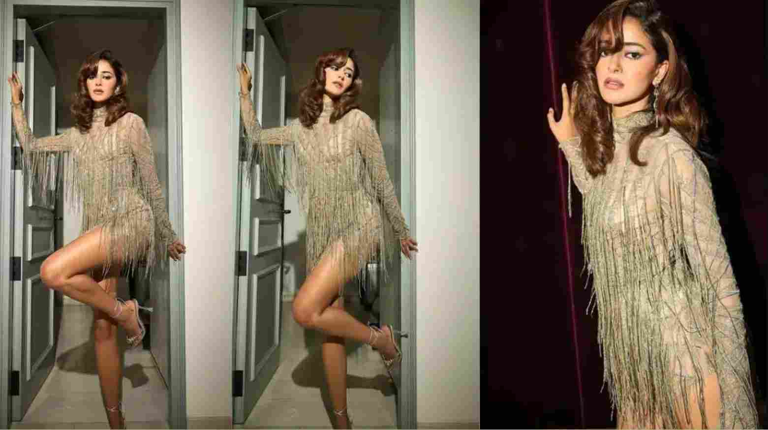 Ananya Panday’s Shimmery Tony Ward Look Is a Showstopper — High Fashion Done Right