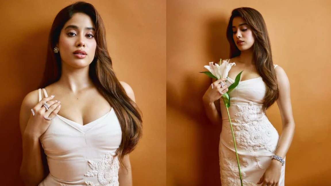 Janhvi Kapoor Serves Minimal Glam in Stunning Ivory Dress — But the Price Tag Will Shock You!