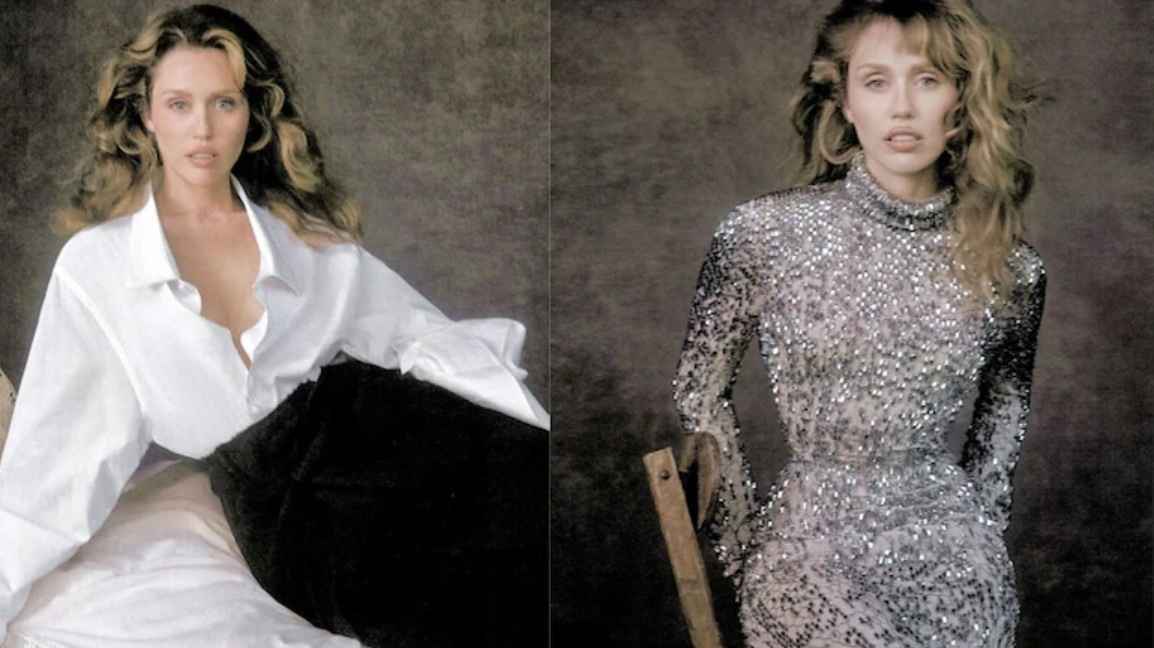 SEE PICS: Miley Cyrus Stuns in Bold Corpcore Look With Bleached Brows – Internet Can’t Get Enough