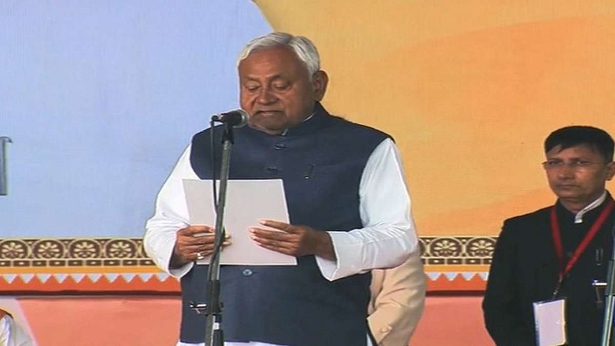 Nitish Kumar Sworn in as Bihar Chief Minister for Record 10th Time