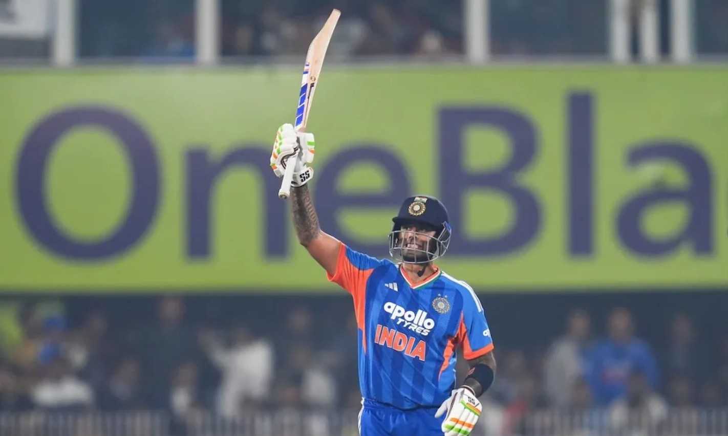 Suryakumar Yadav Climbs Five Spots to Seventh in Latest ICC T20I Rankings