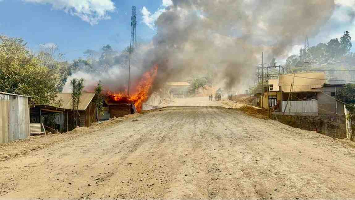 Manipur Violence Again: Houses Burnt as Naga and Kuki Groups Clash